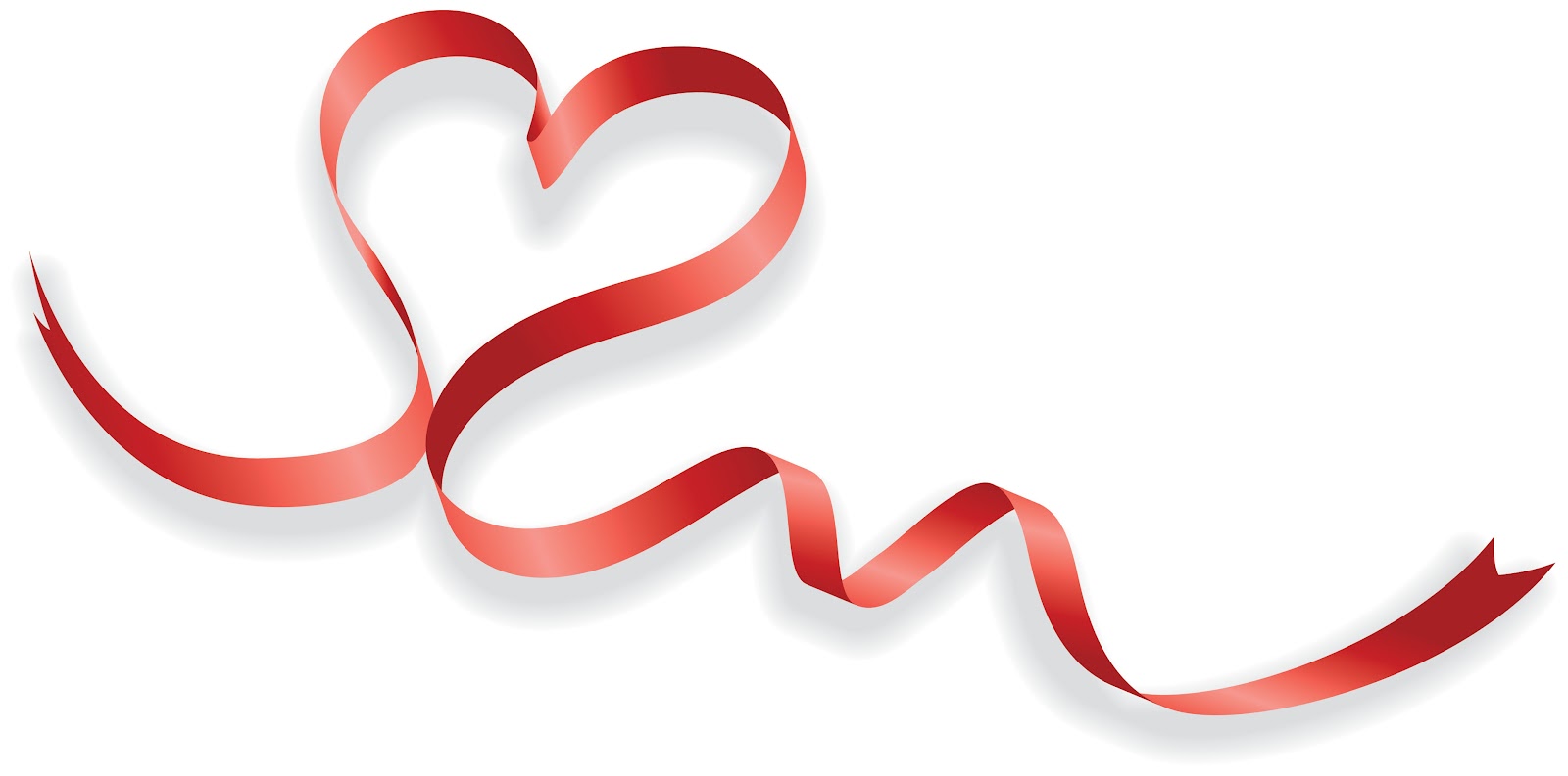 Unique-red-ribbon-heart-to-heart-wedding-invitations-ukf154-wedding